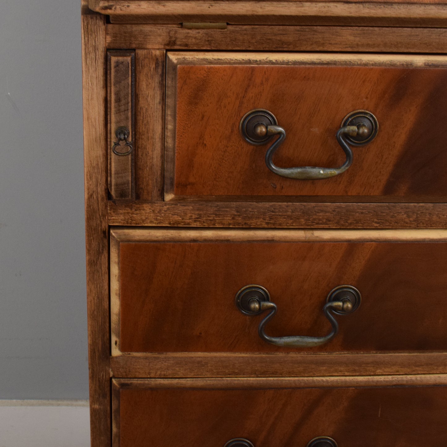 Mahogany Veneered Bureau