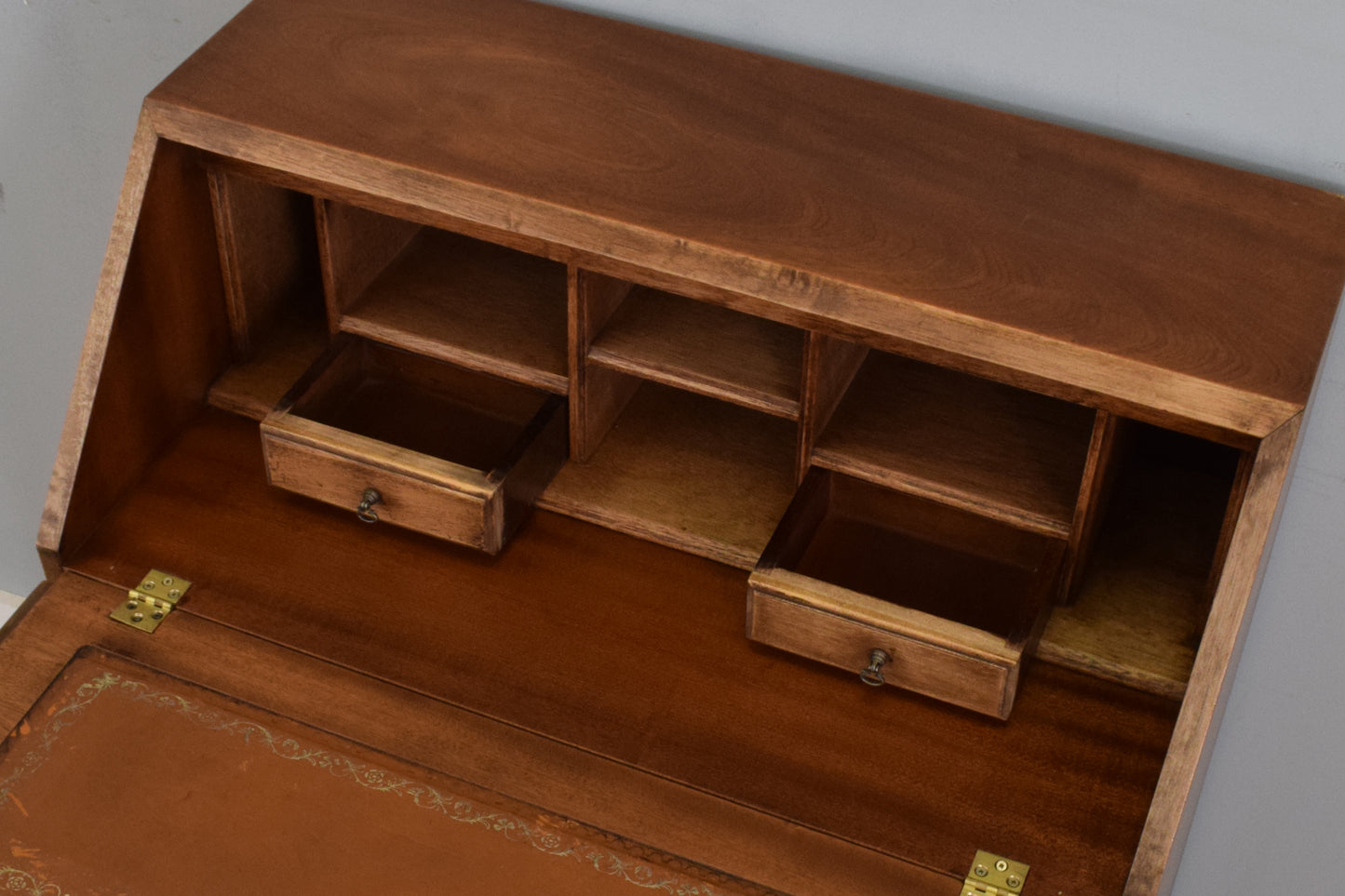 Mahogany Veneered Bureau