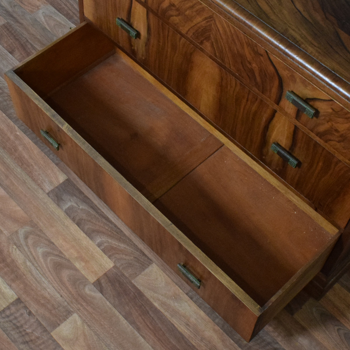 Restored Walnut Chest of Drawers