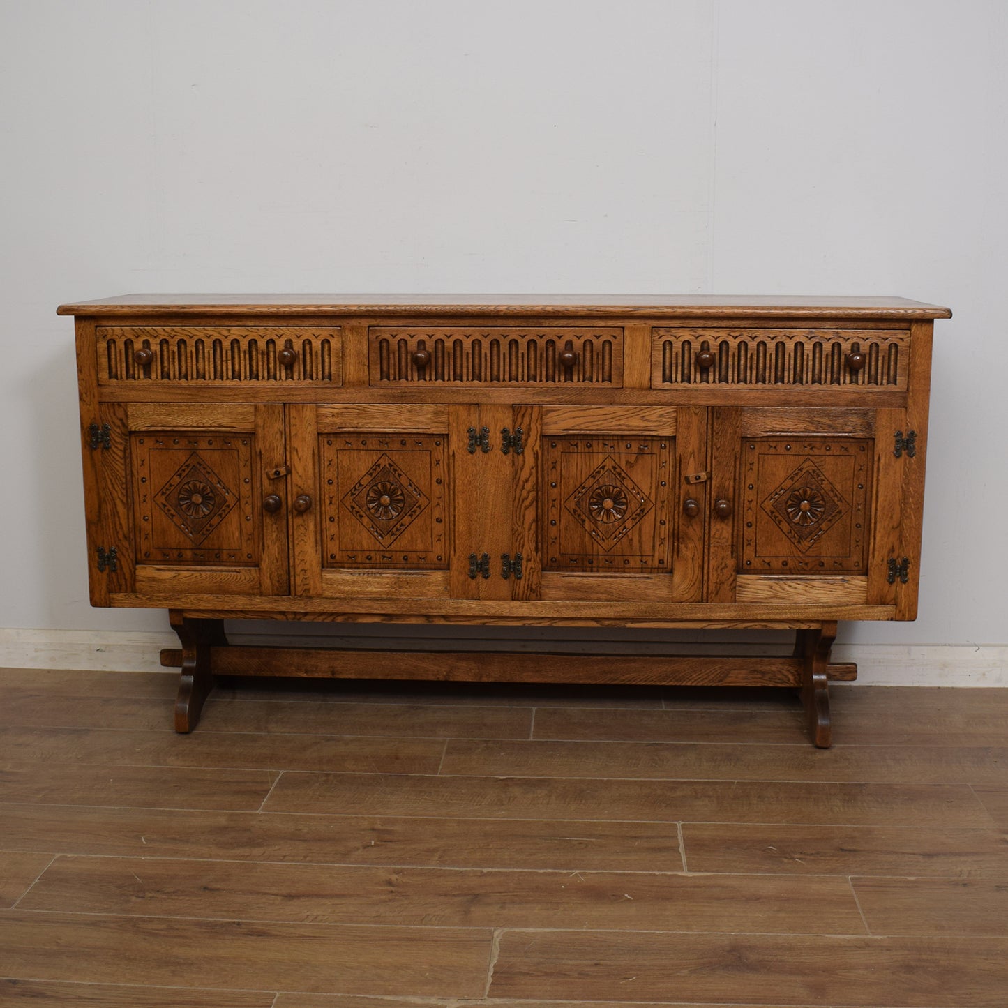 Restored Oak Sideboard