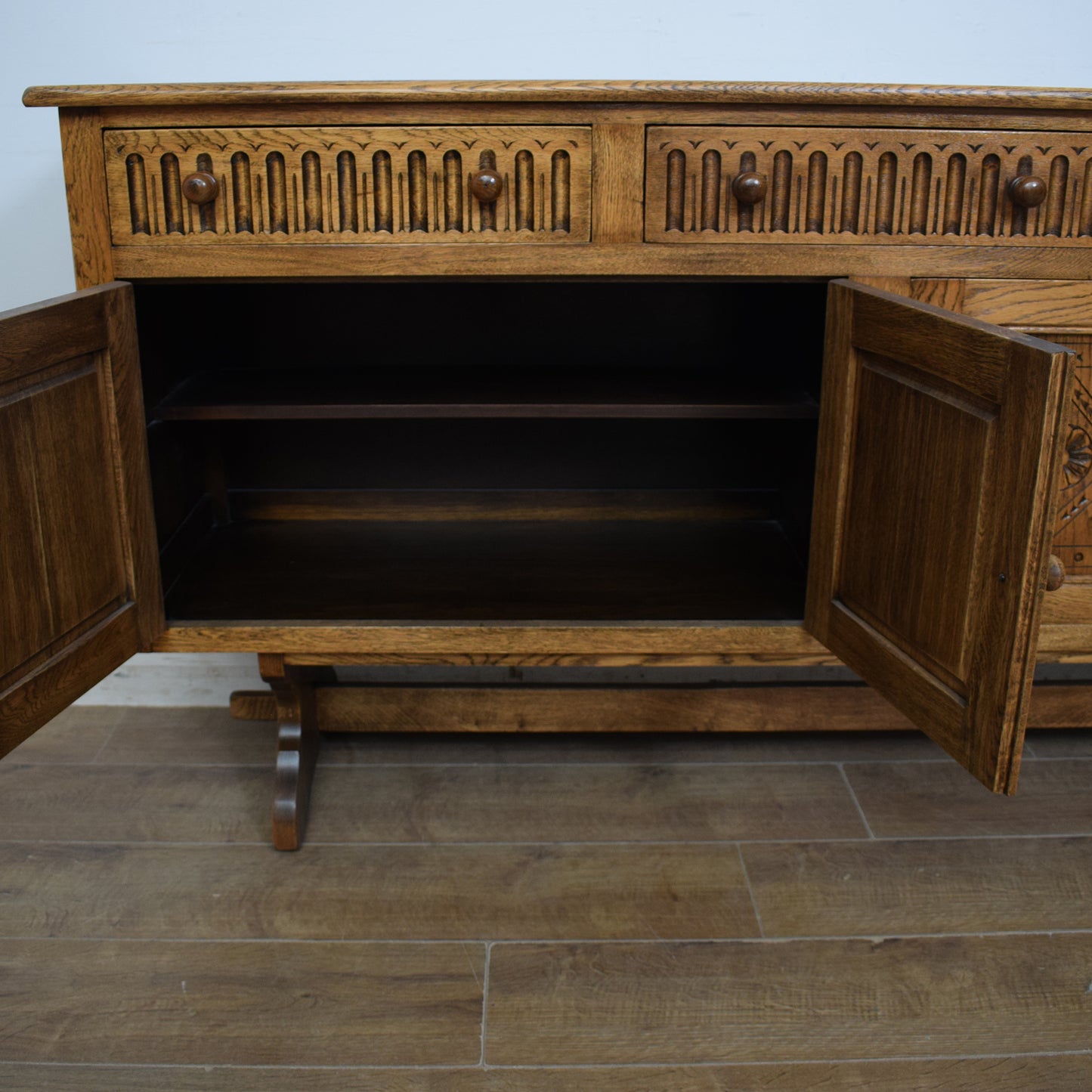 Restored Oak Sideboard