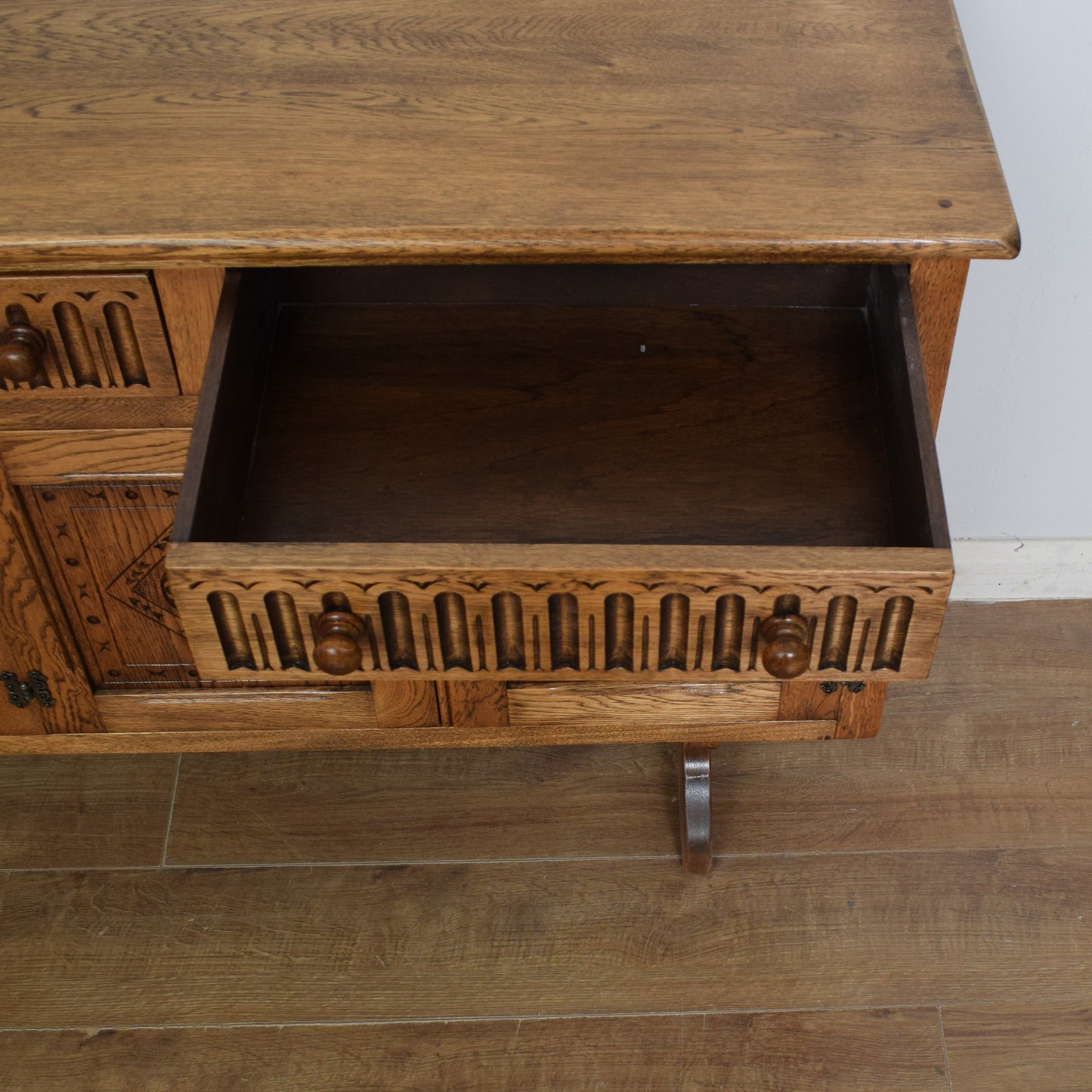 Restored Oak Sideboard