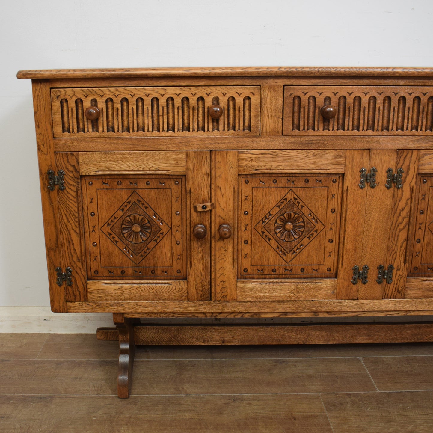 Restored Oak Sideboard