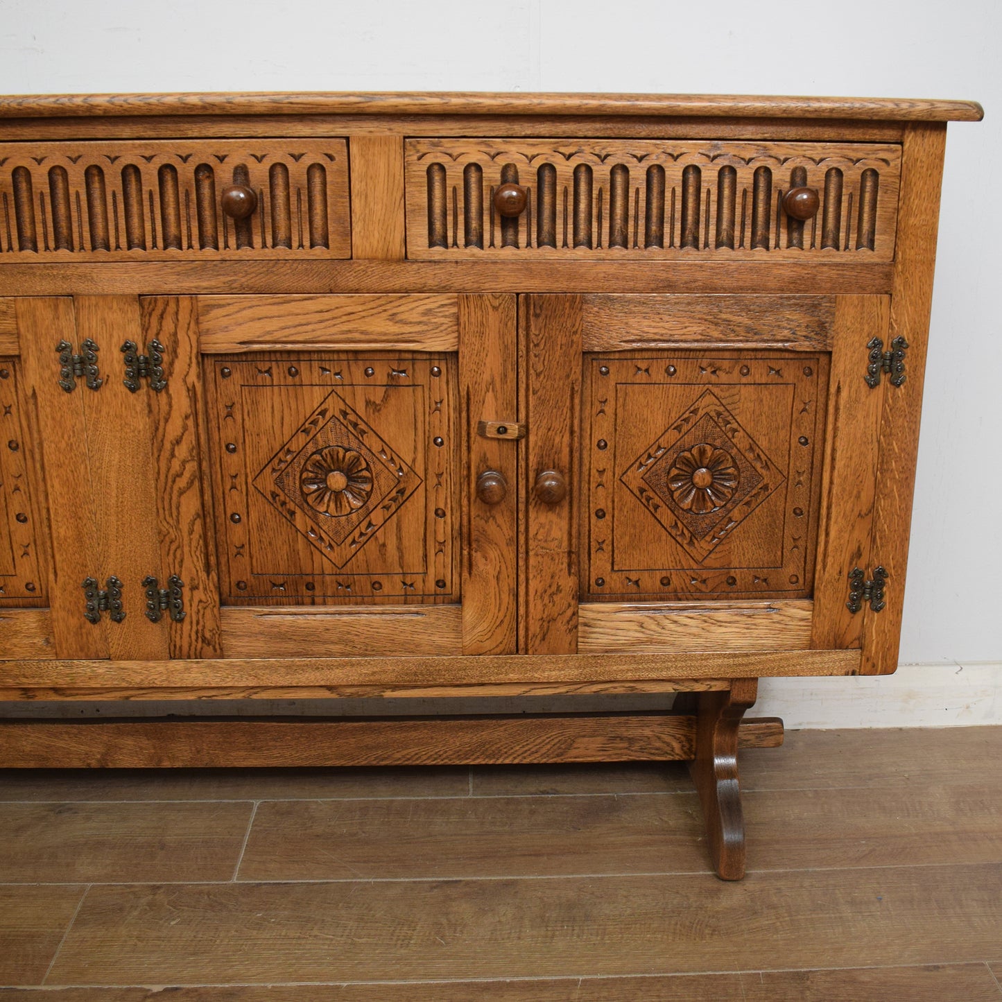 Restored Oak Sideboard
