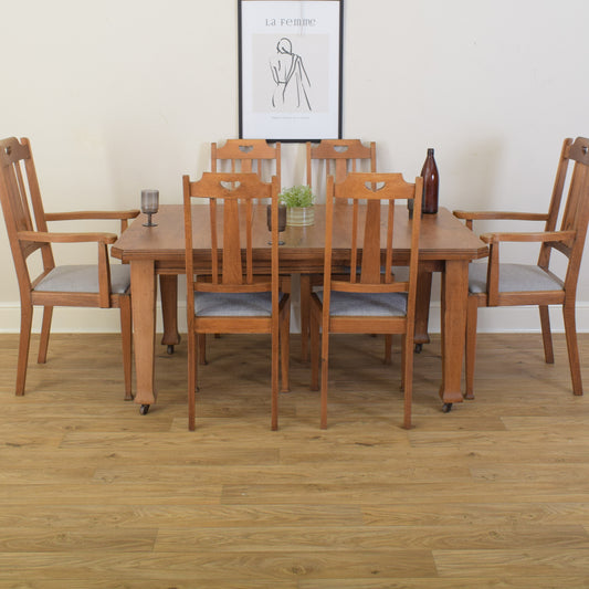 Extendable Table And Six Chairs