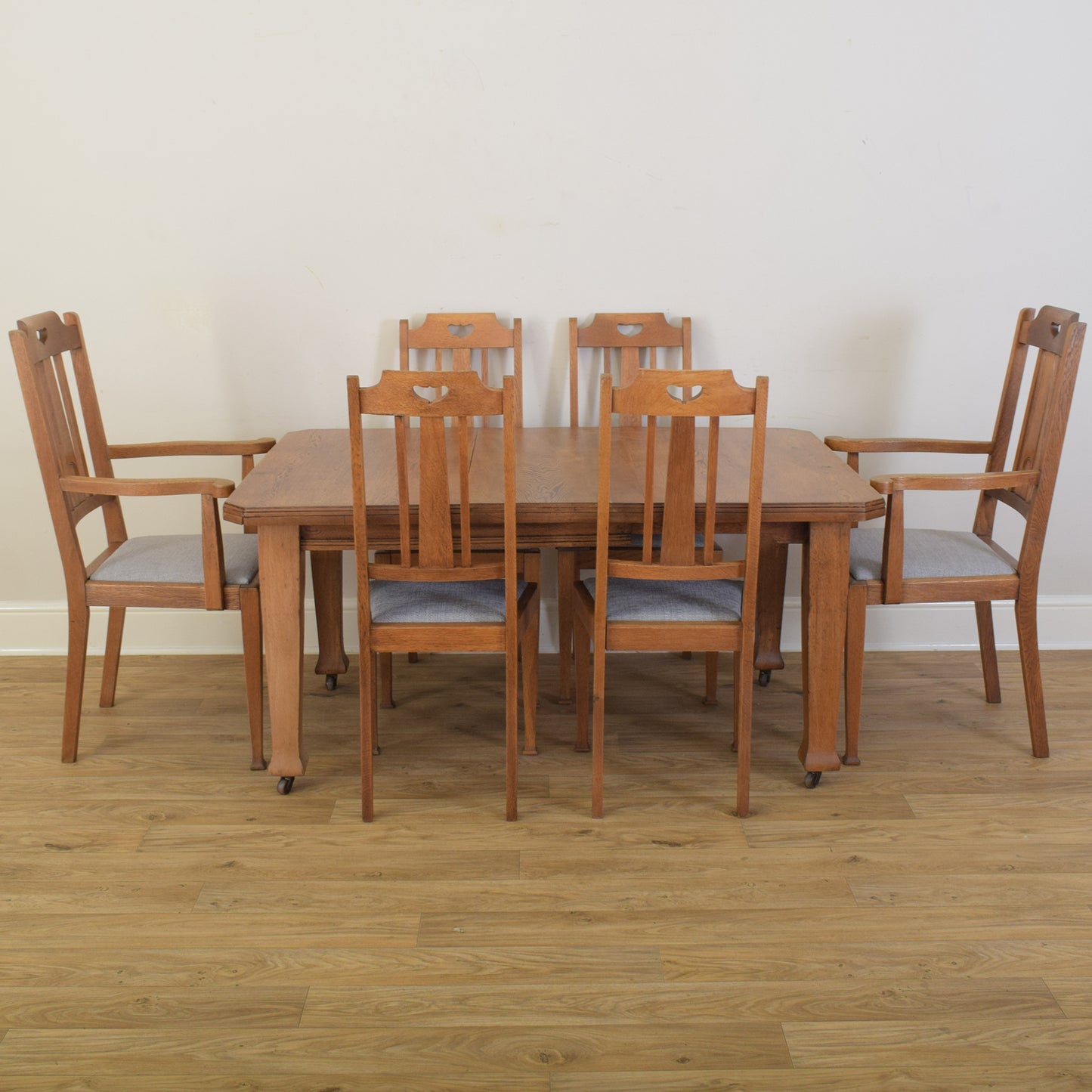 Extendable Table And Six Chairs