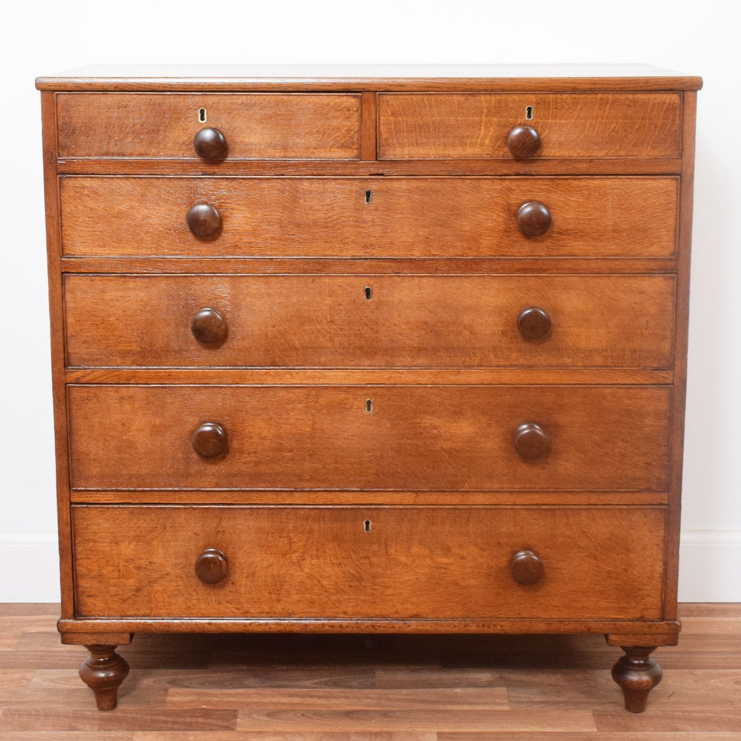 Restored Oak Secretaire