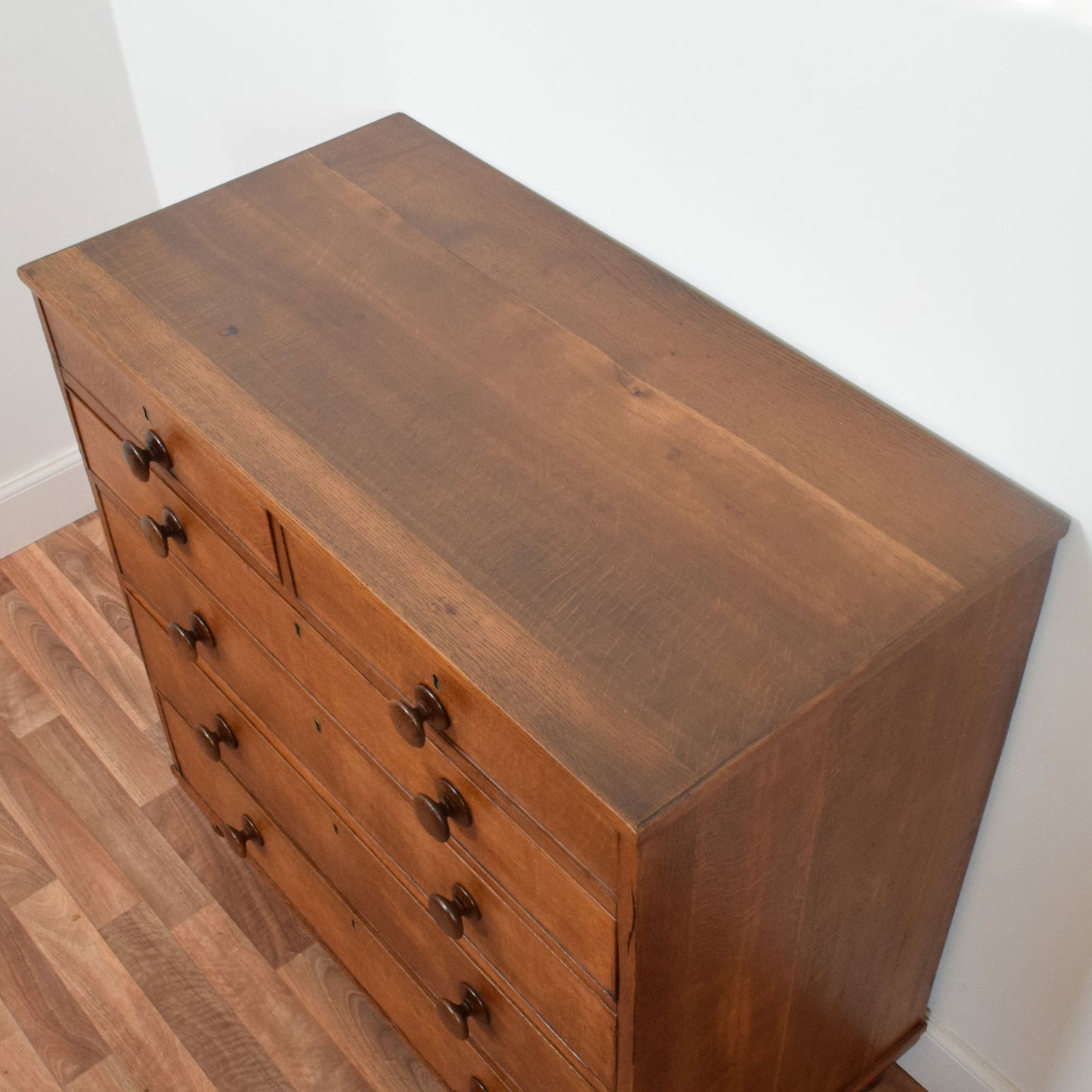 Restored Oak Secretaire