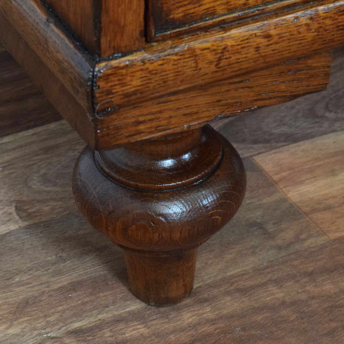 Restored Oak Secretaire