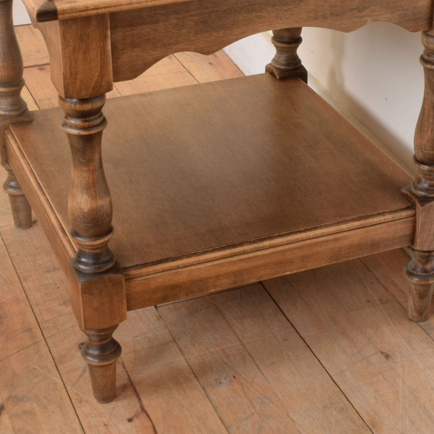 Rustic Pine Side Table