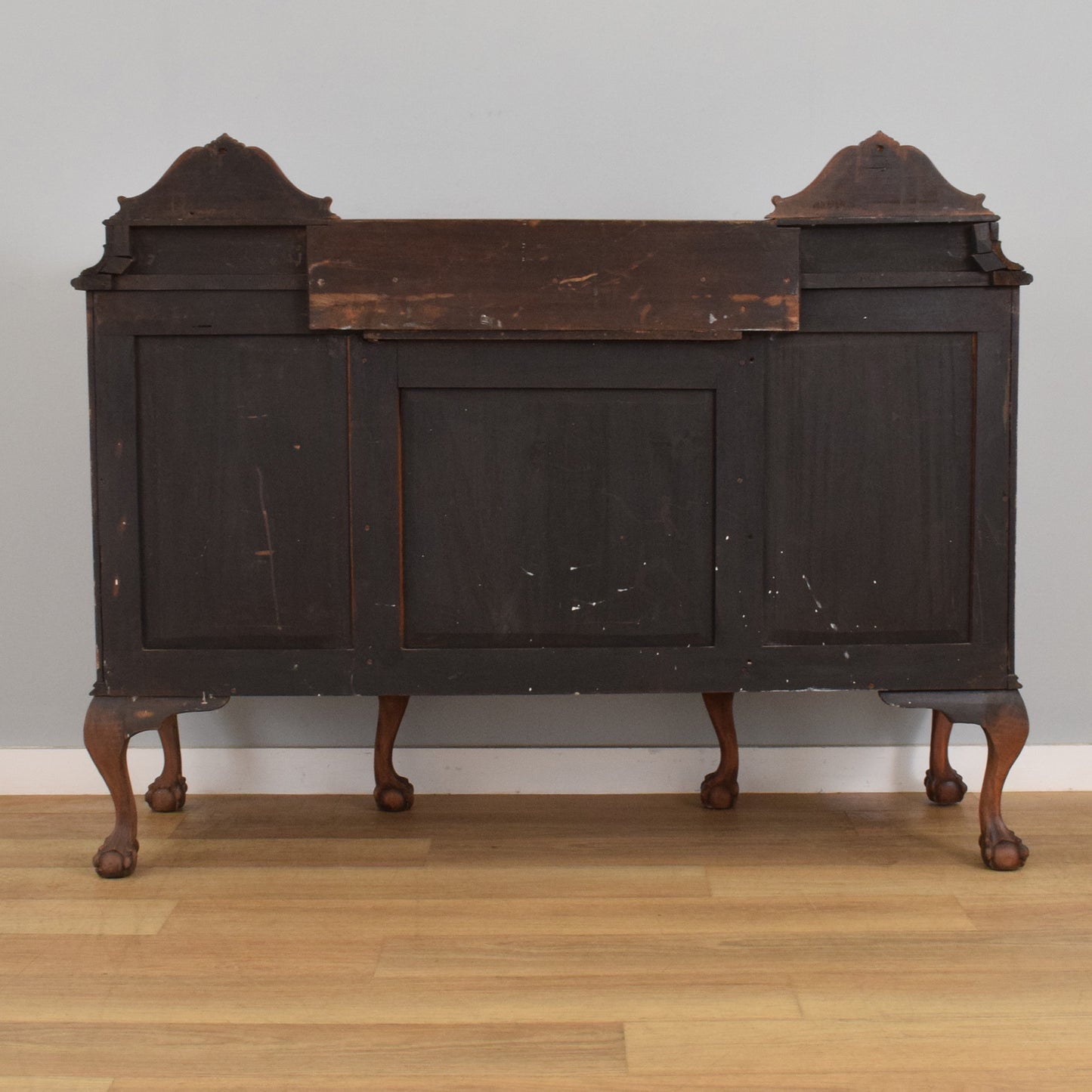 Carved Mahogany Sideboard