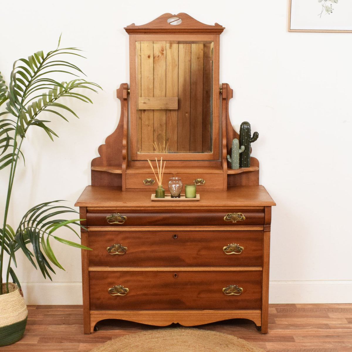 Restored Mahogany Dressing Table