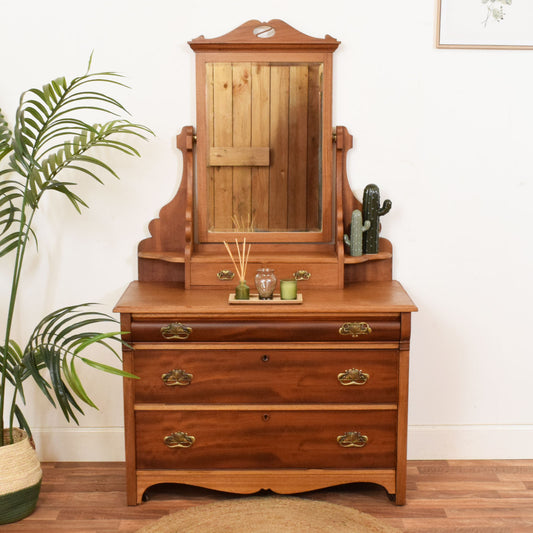 Restored Mahogany Dressing Table