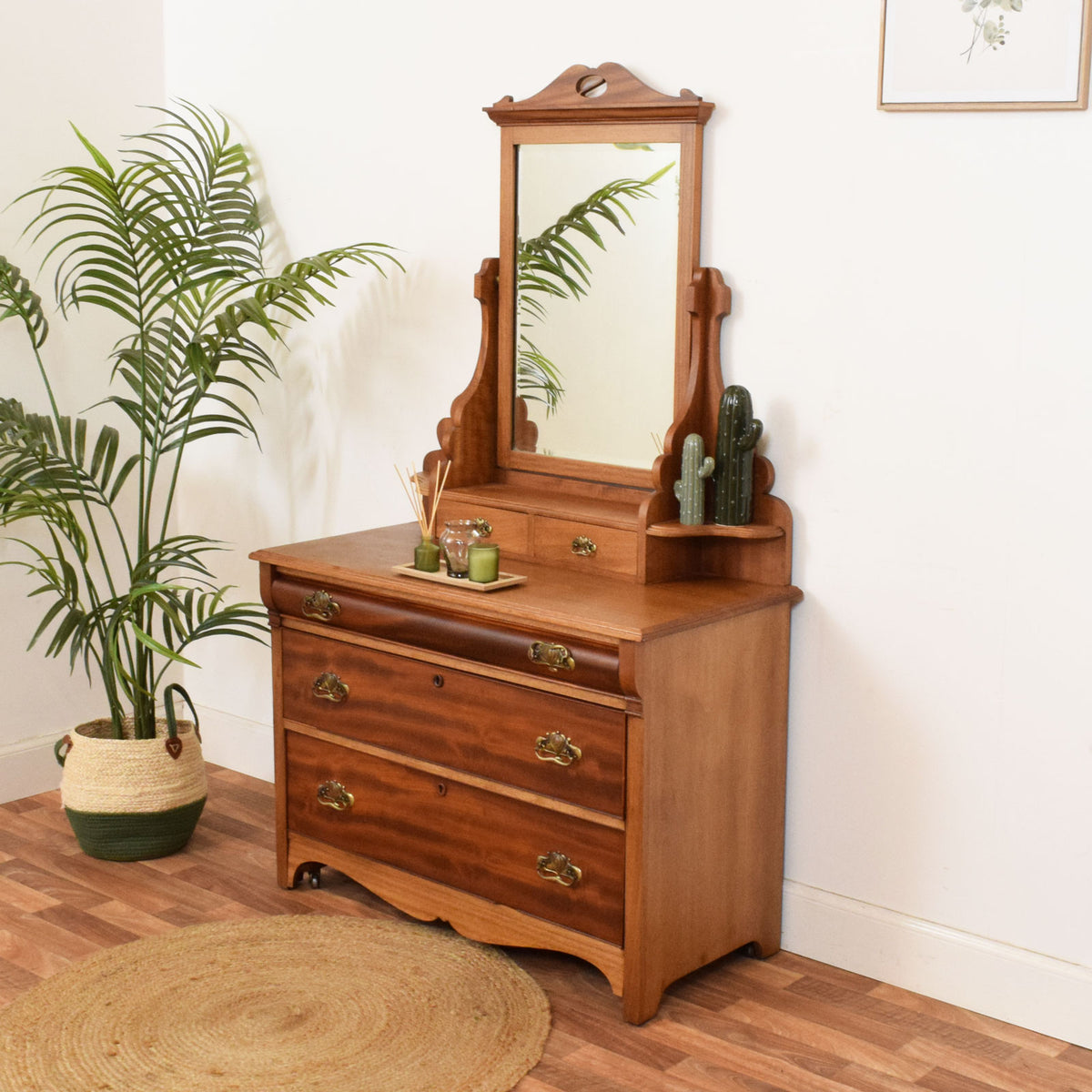 Restored Mahogany Dressing Table