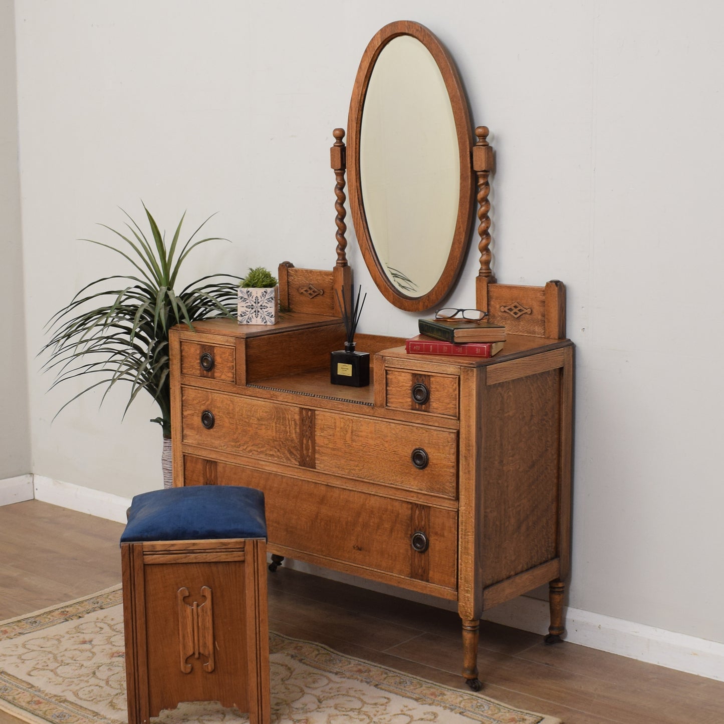 Oak Dressing Table