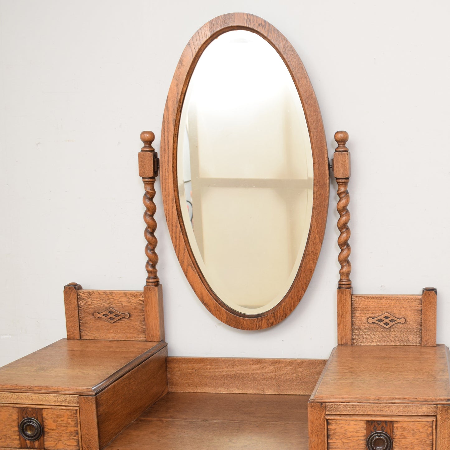 Oak Dressing Table