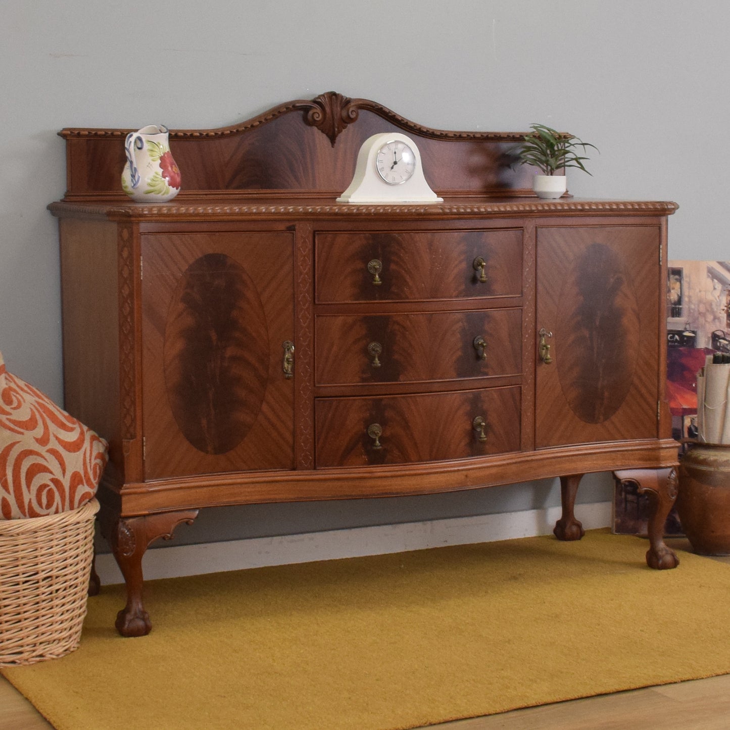 Large Mahogany Sideboard