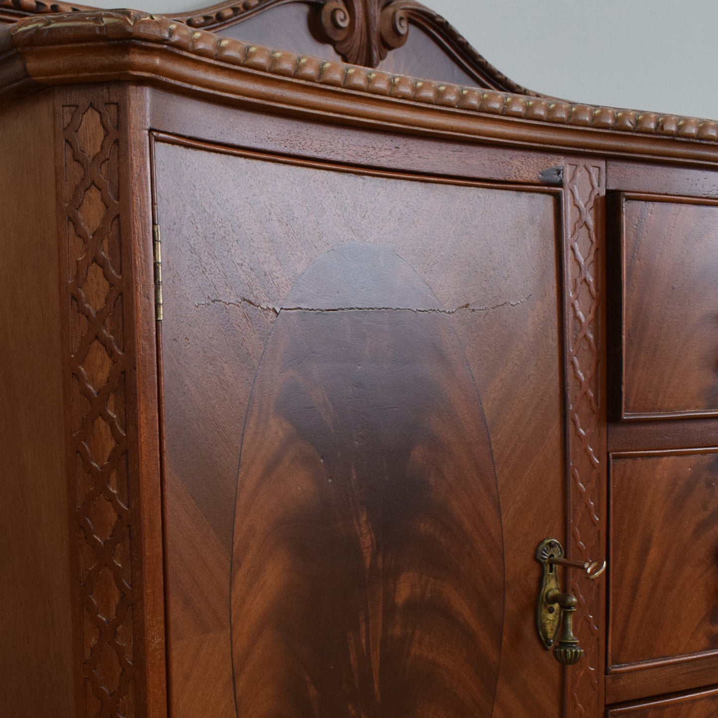 Large Mahogany Sideboard