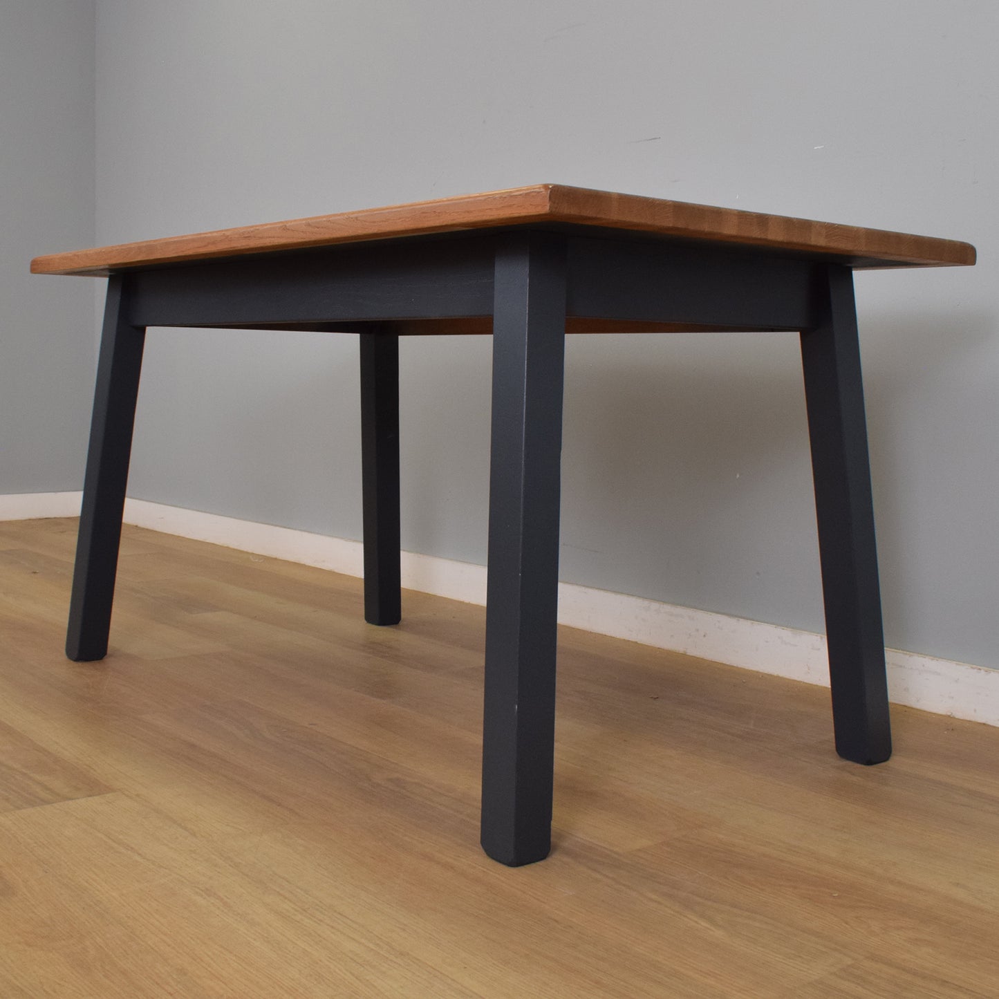 Painted Table and Four Chairs