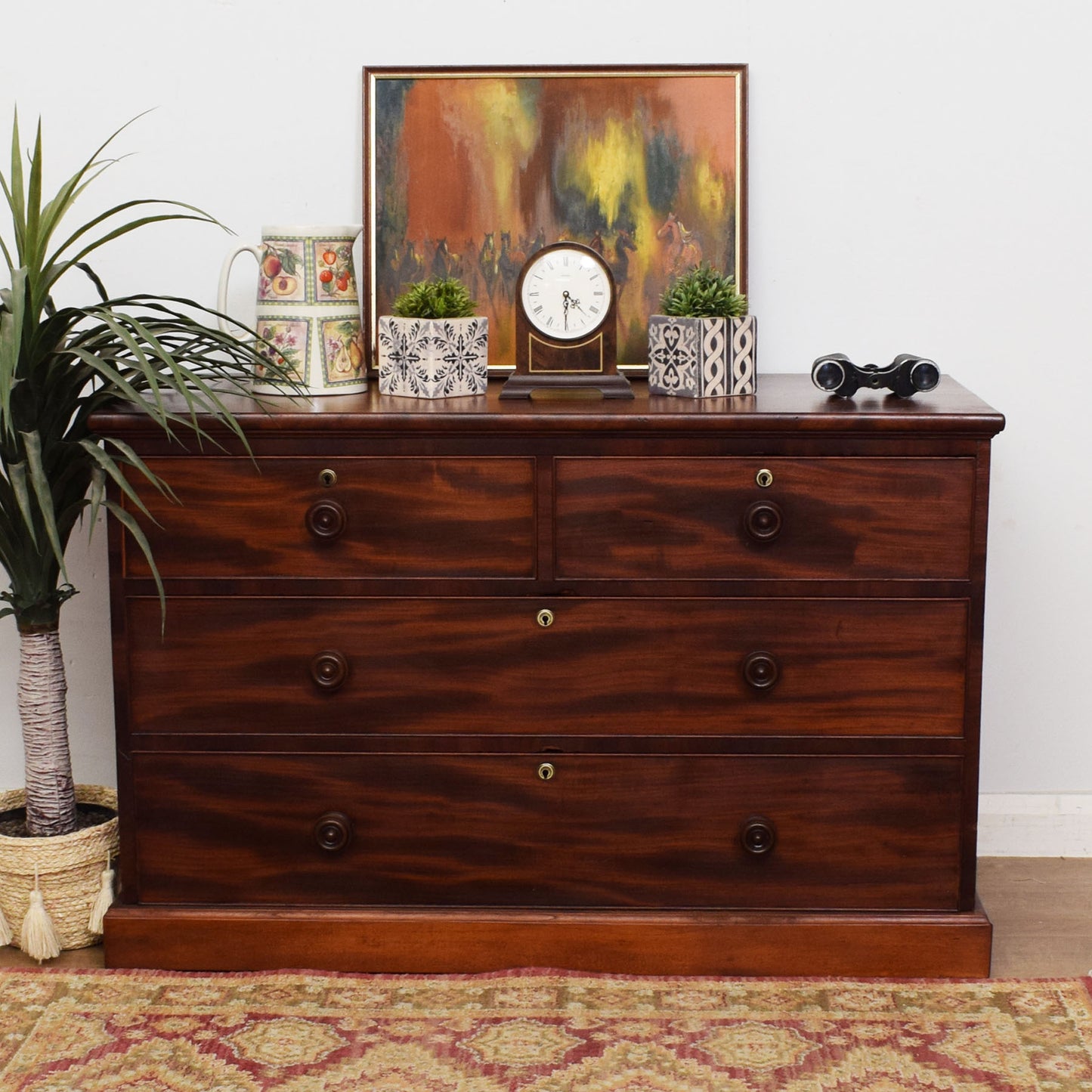 Victorian Mahogany Chest Of Drawers