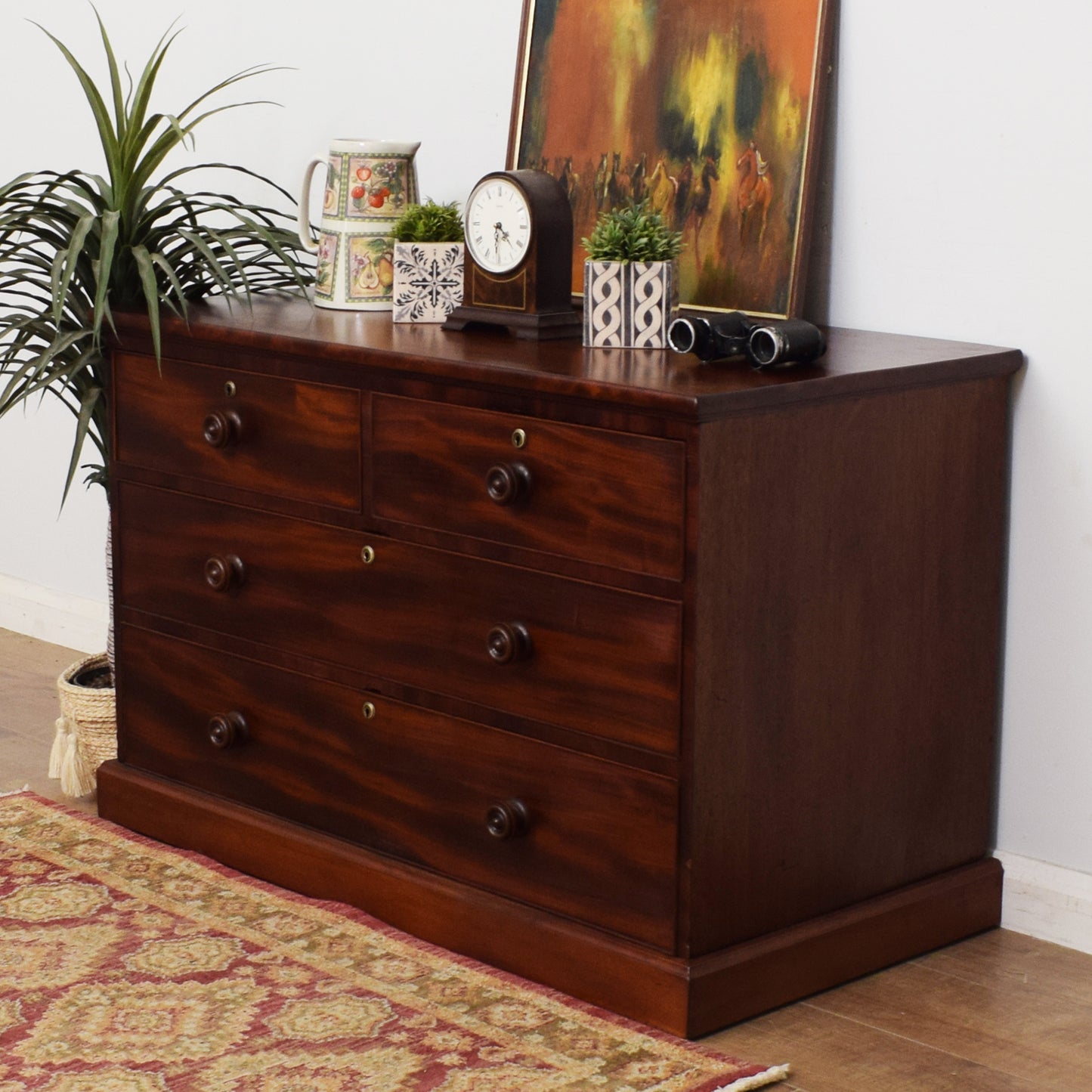 Victorian Mahogany Chest Of Drawers