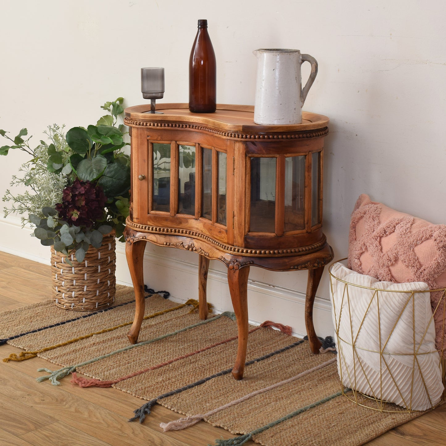 Mahogany Tea Cabinet