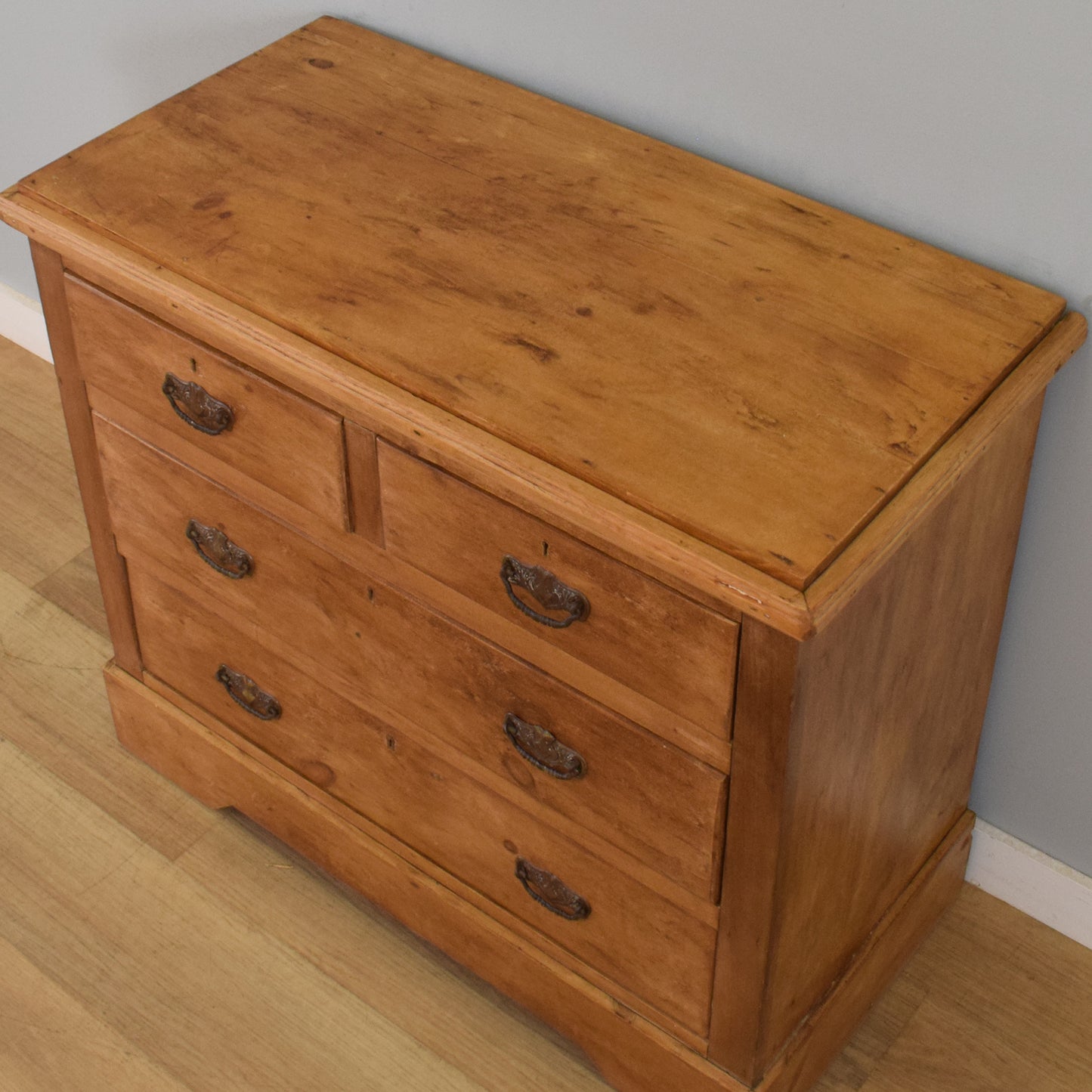 Rustic Pine Chest of Drawers