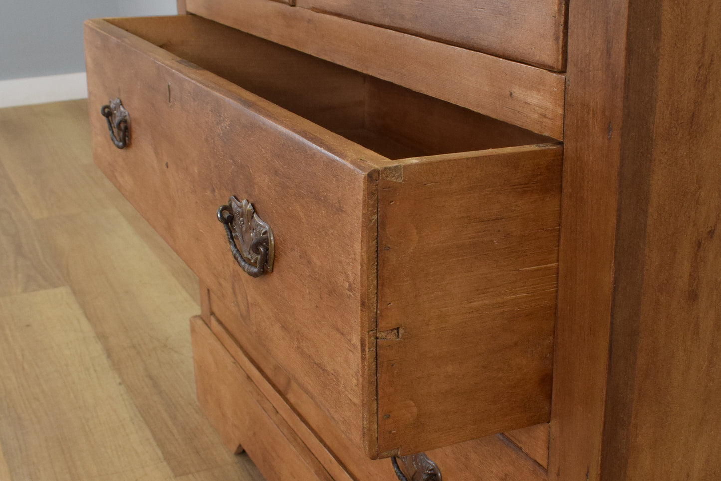 Rustic Pine Chest of Drawers