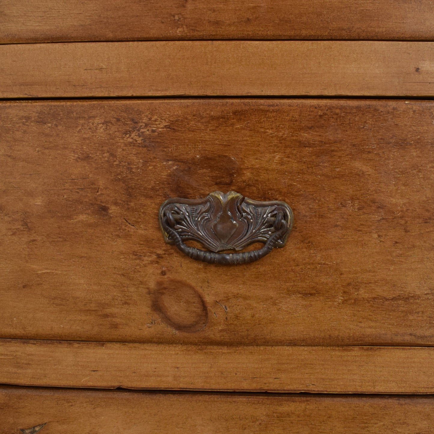 Rustic Pine Chest of Drawers