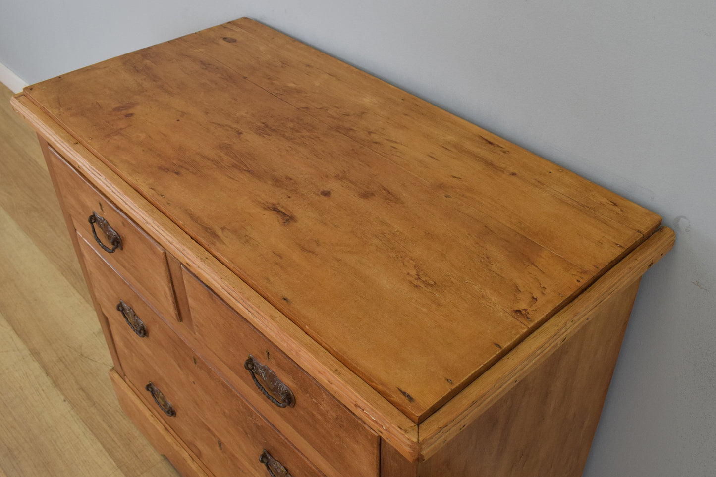 Rustic Pine Chest of Drawers