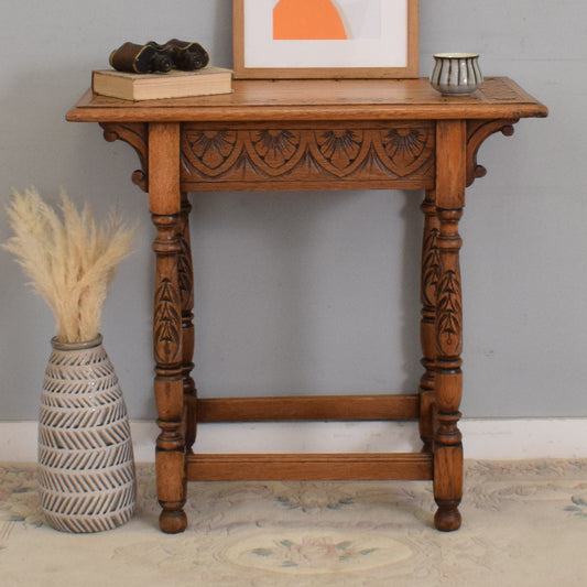Carved Hall Table
