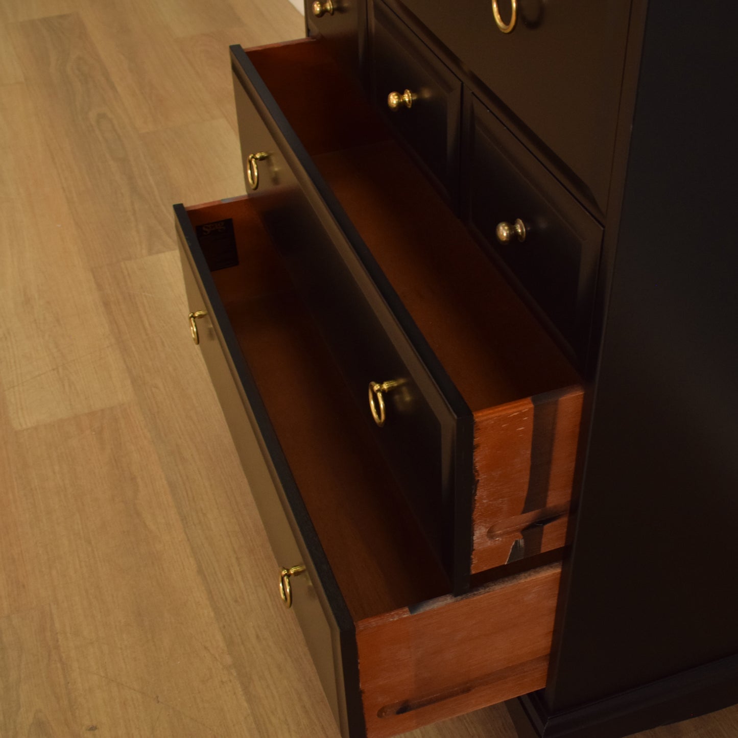 Painted Stag Chest of Drawers