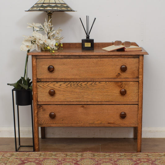 Oak Chest Of Drawers