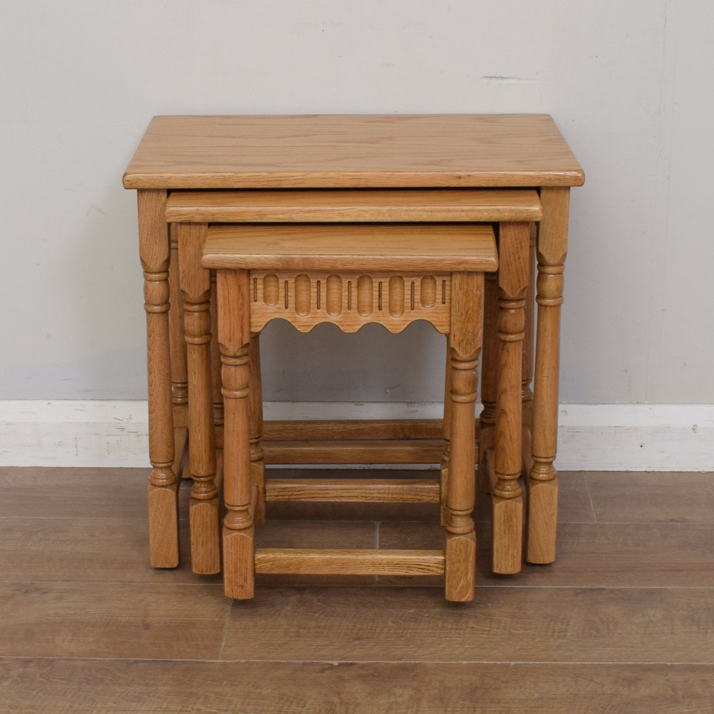 Light Oak Nest of Tables