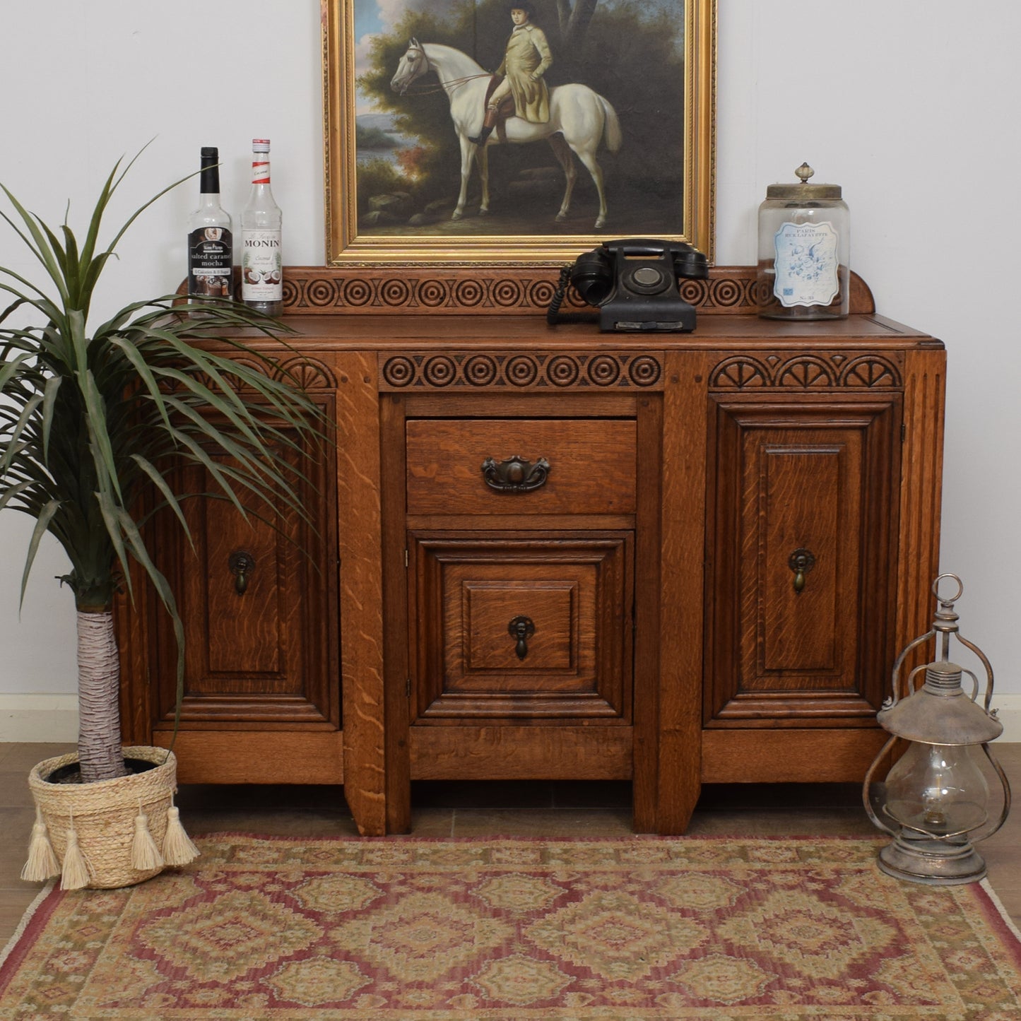 Restored Oak Sideboard