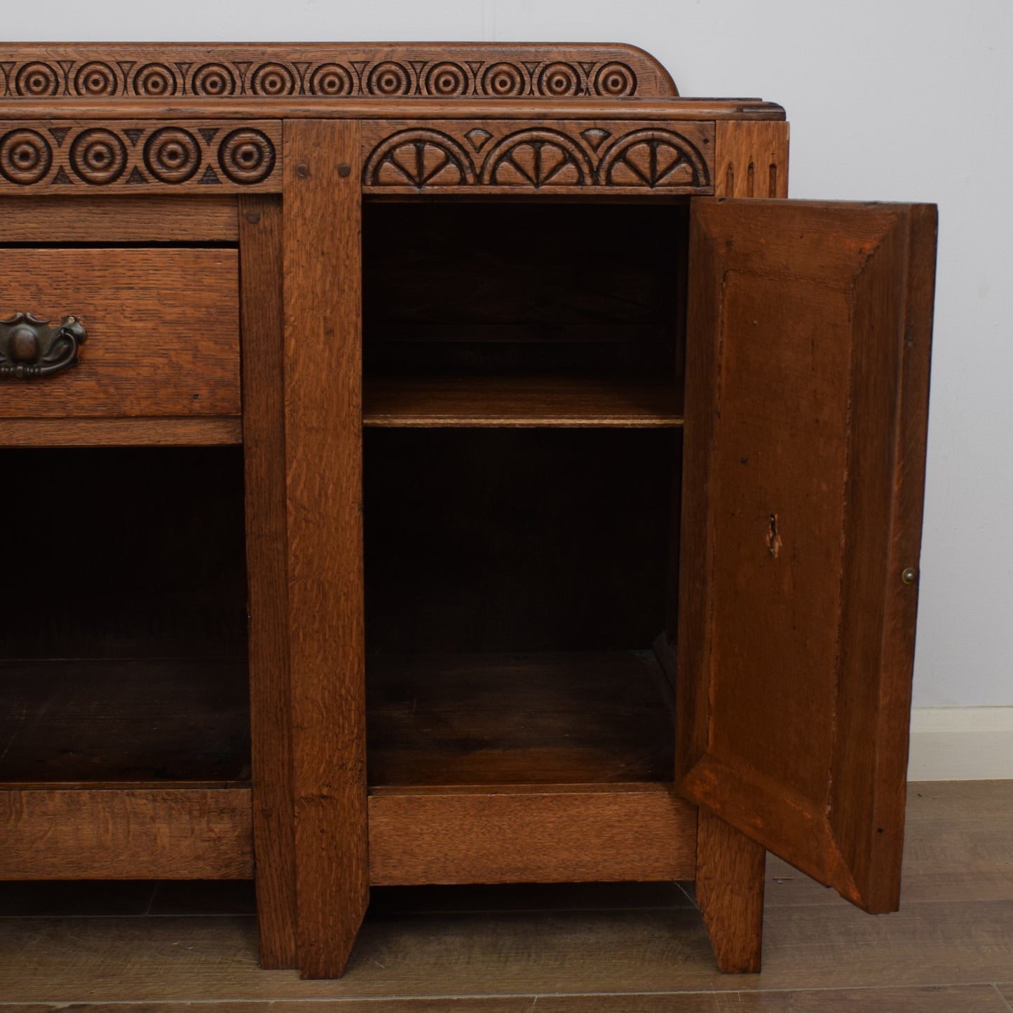 Restored Oak Sideboard