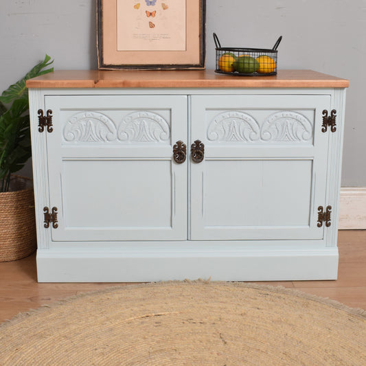 Painted Low Cabinet