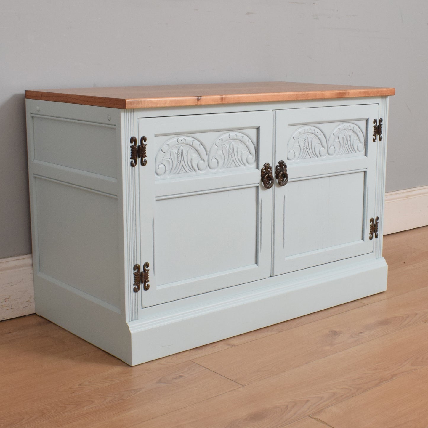 Painted Low Cabinet