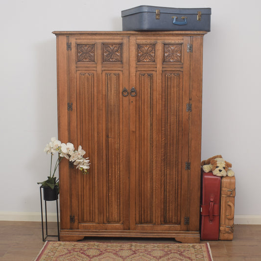 Restored Oak Wardrobe