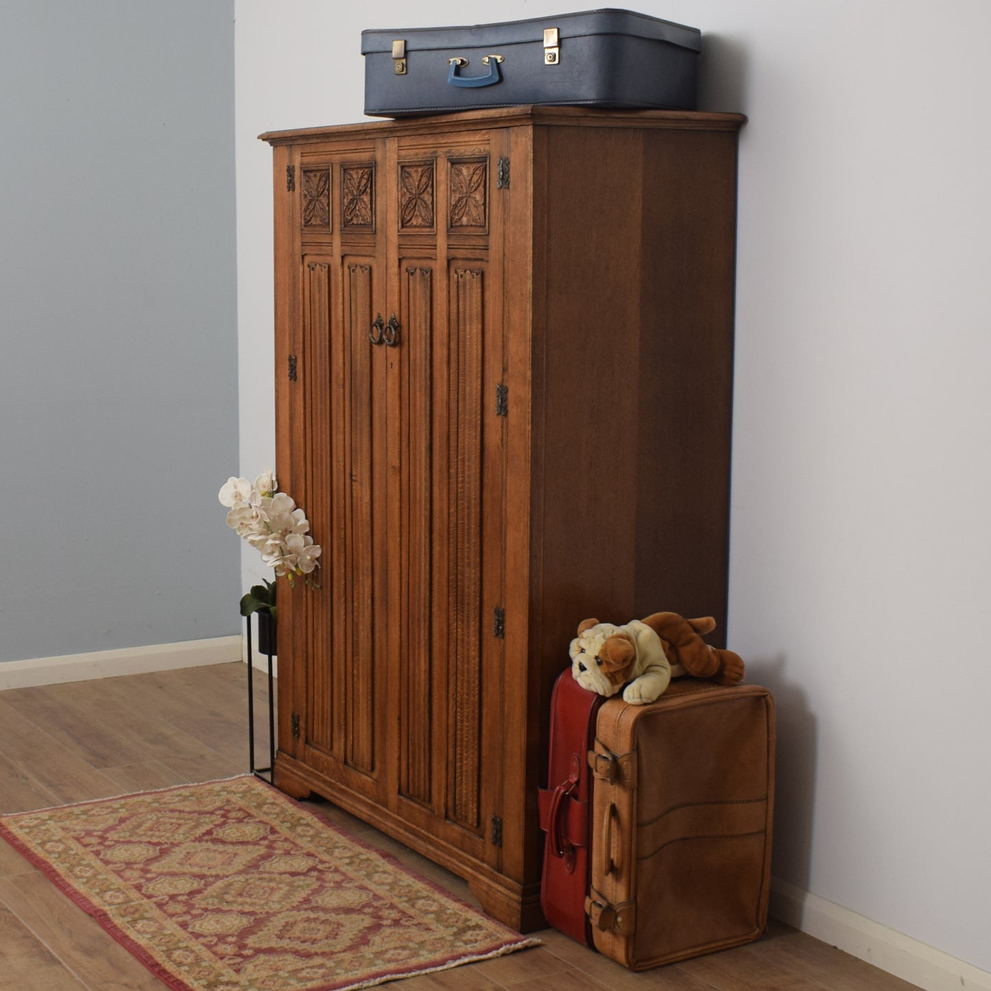Restored Oak Wardrobe