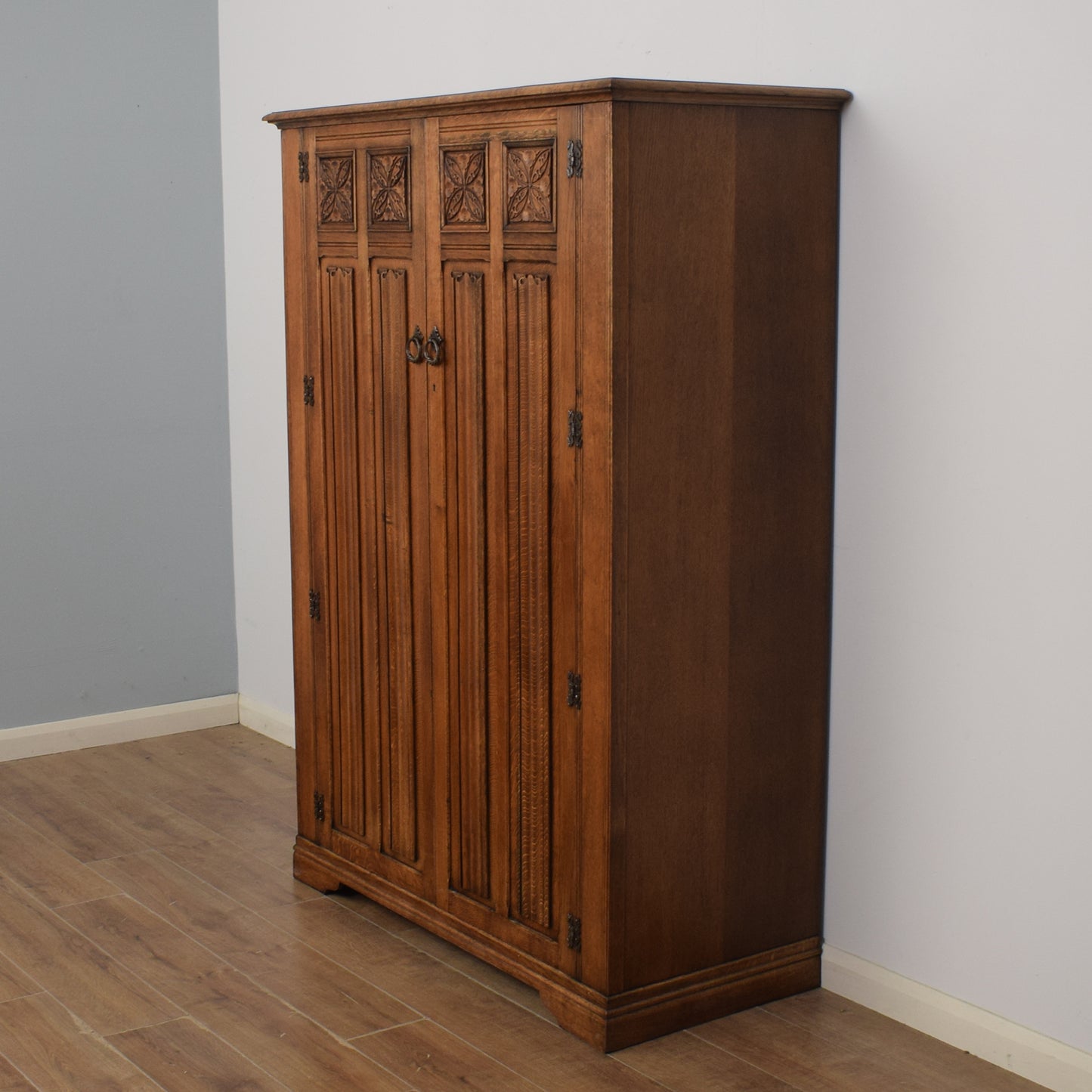 Restored Oak Wardrobe