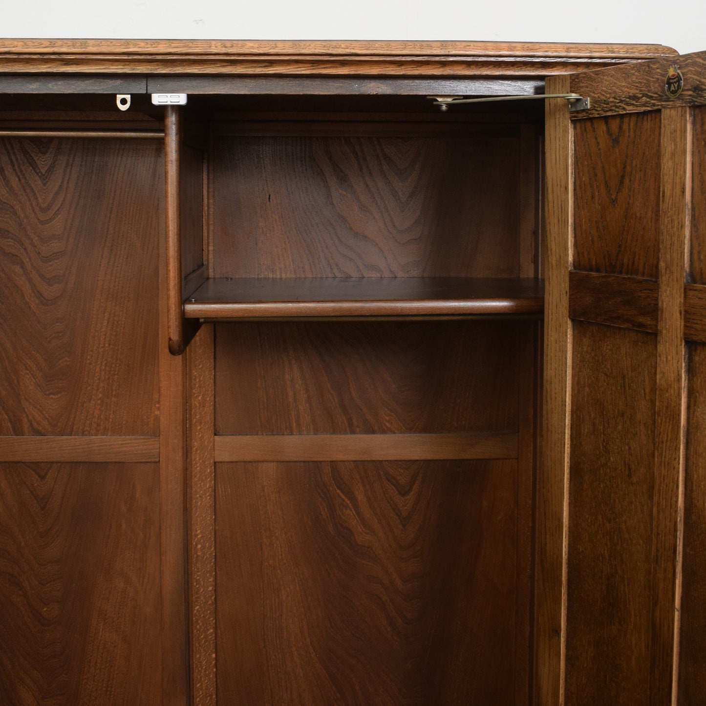 Restored Oak Wardrobe