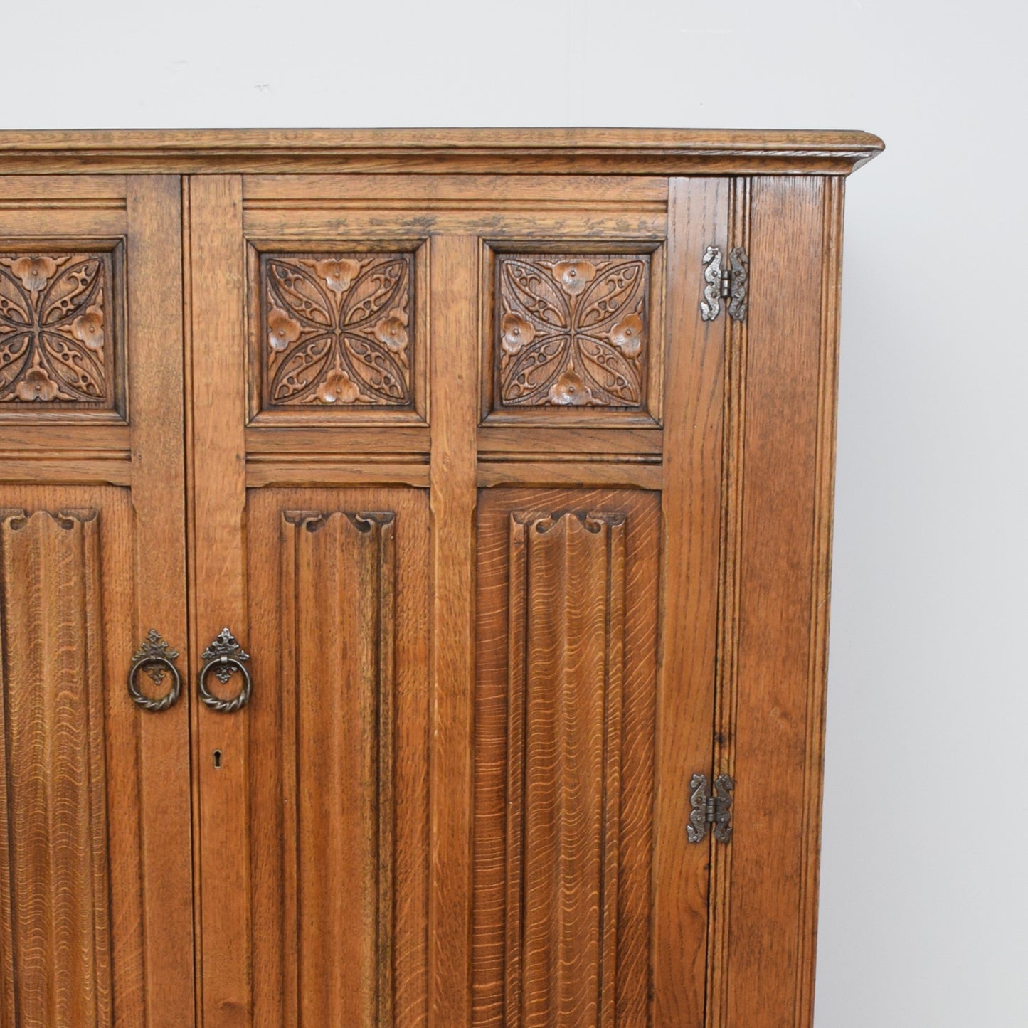 Restored Oak Wardrobe