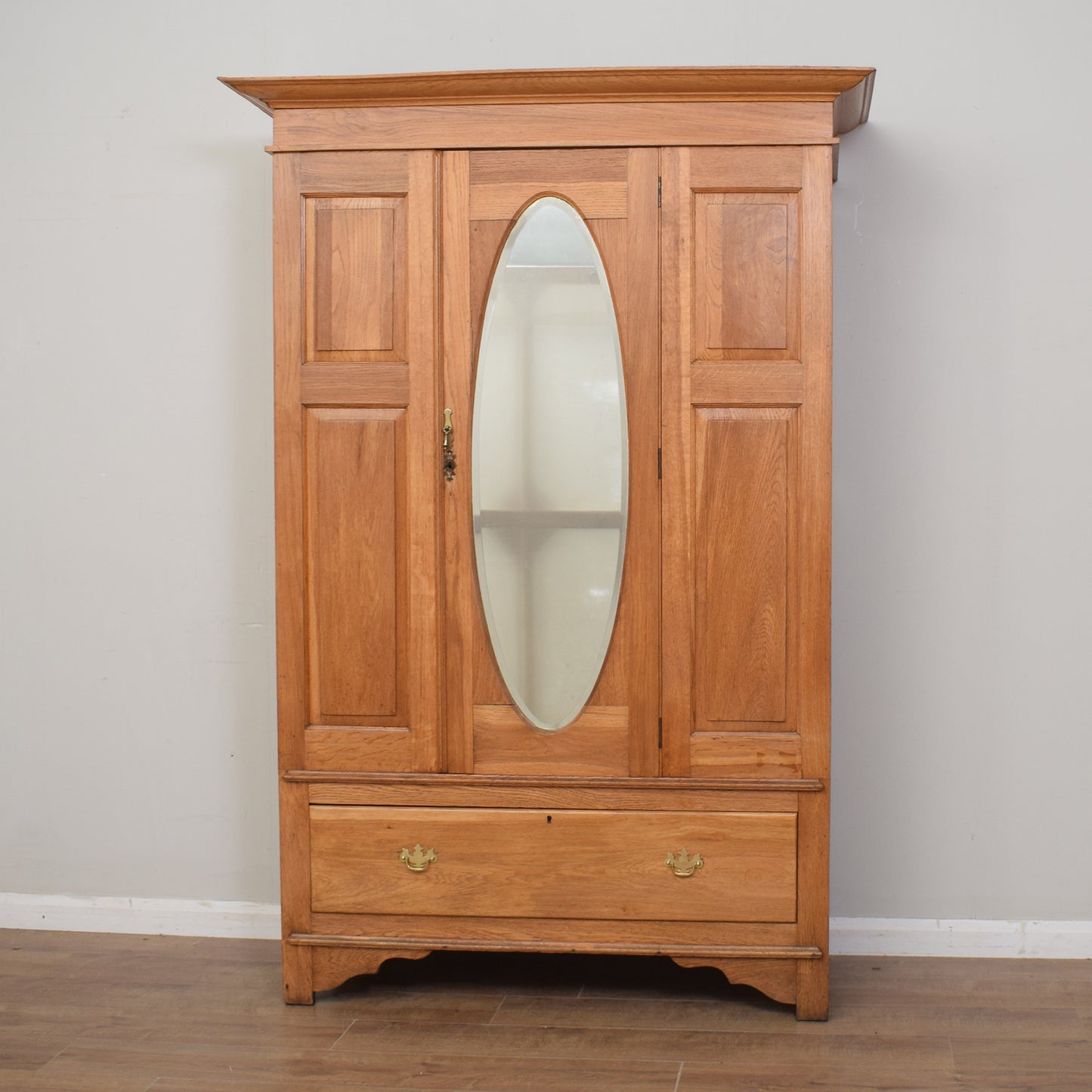 Restored Oak Wardrobe