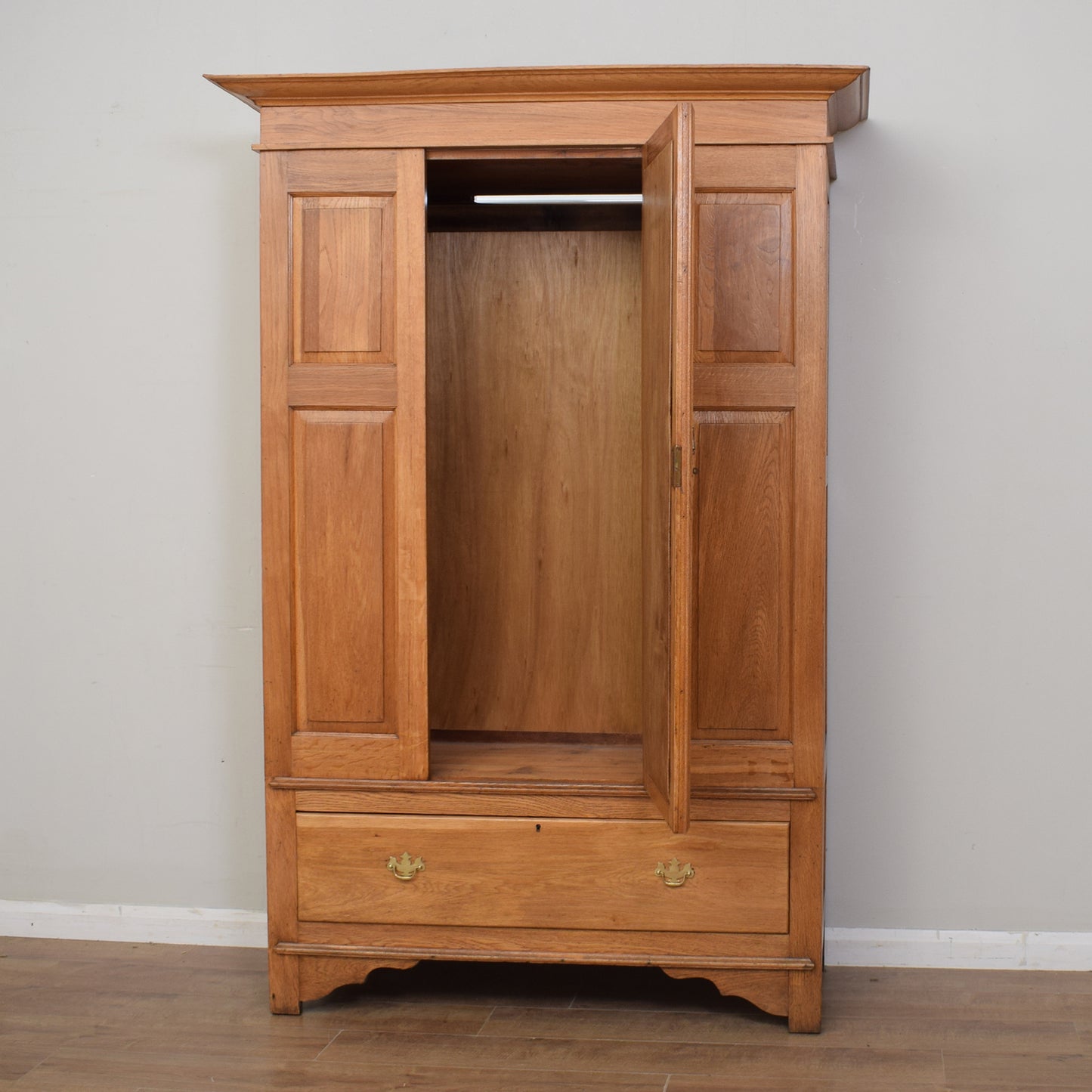 Restored Oak Wardrobe