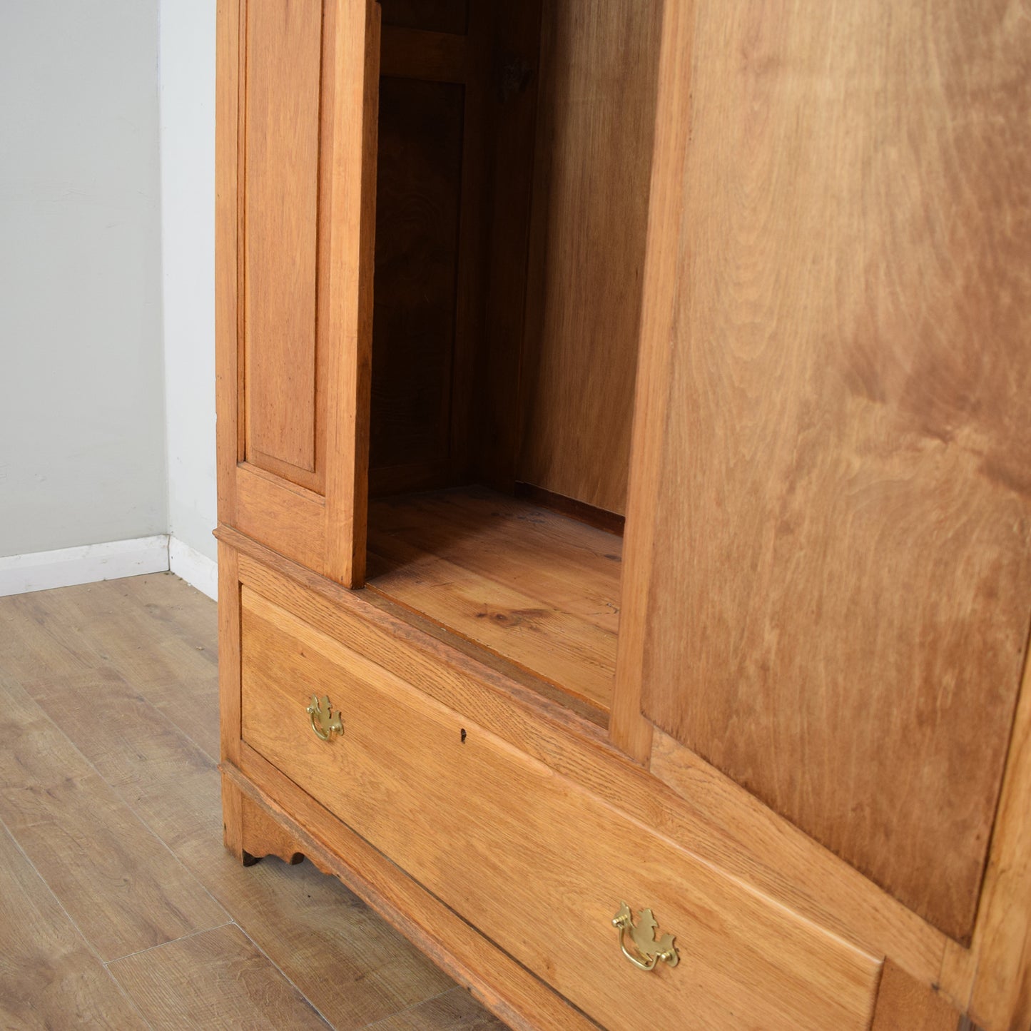 Restored Oak Wardrobe