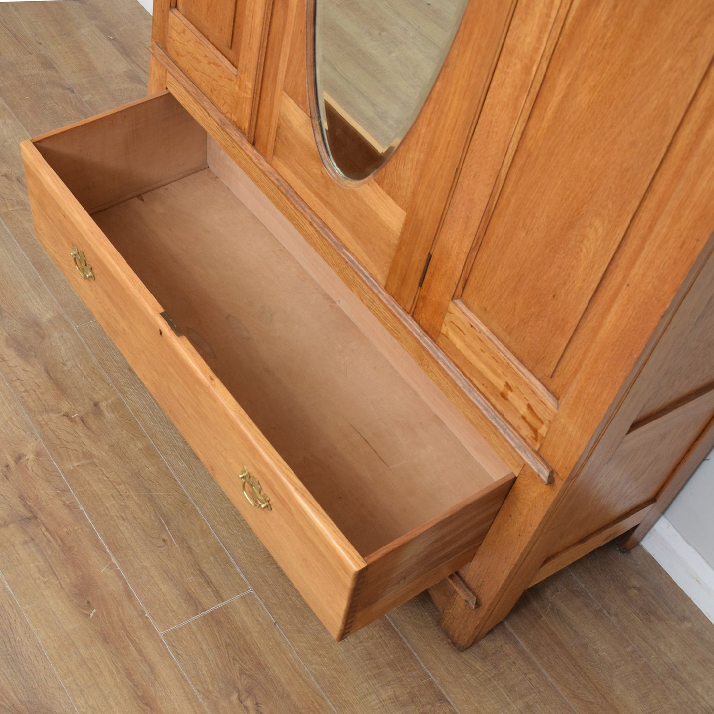 Restored Oak Wardrobe