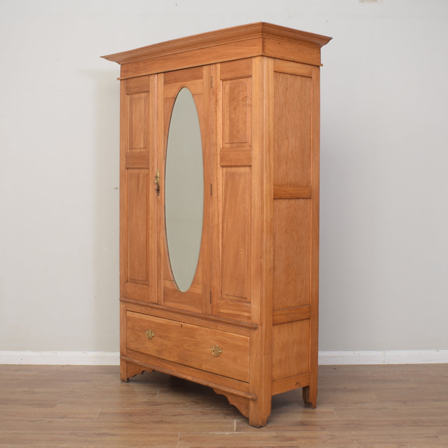 Restored Oak Wardrobe