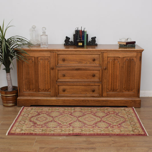 Restored Oak Sideboard