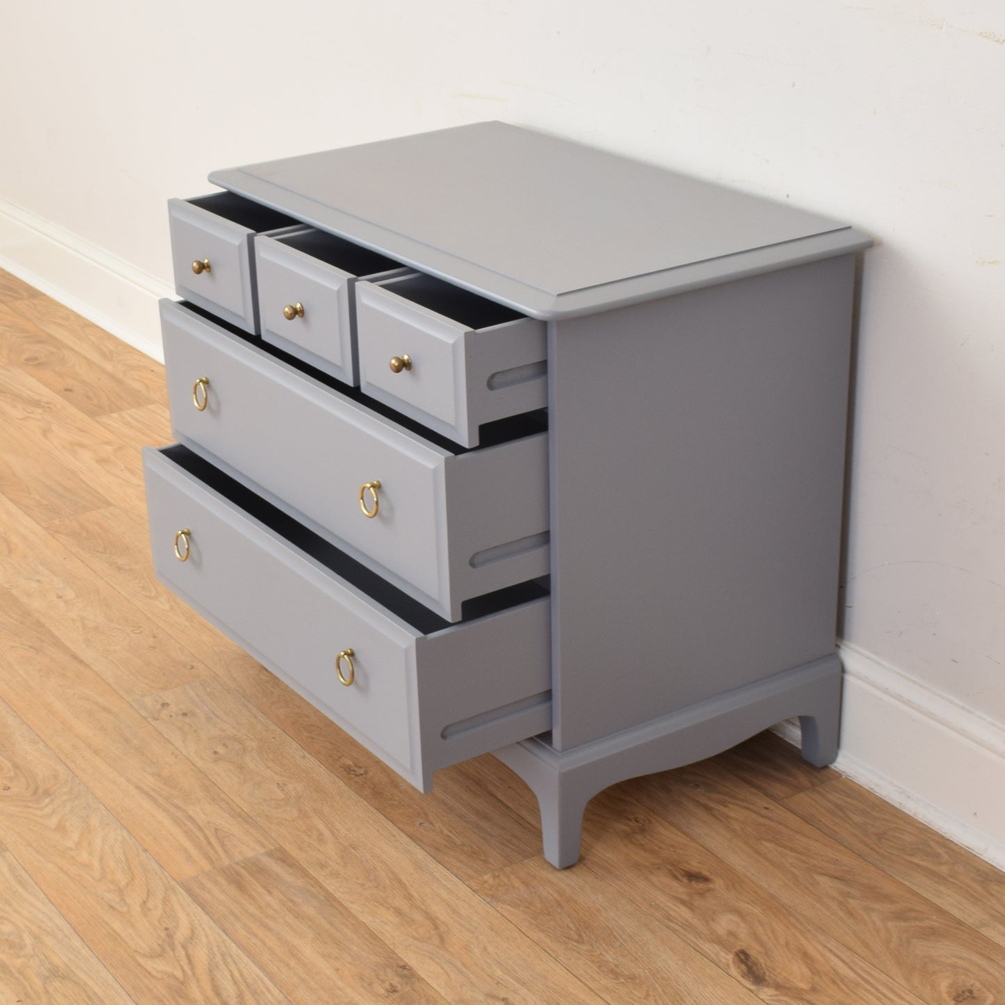 Painted Stag Chest Of Drawers